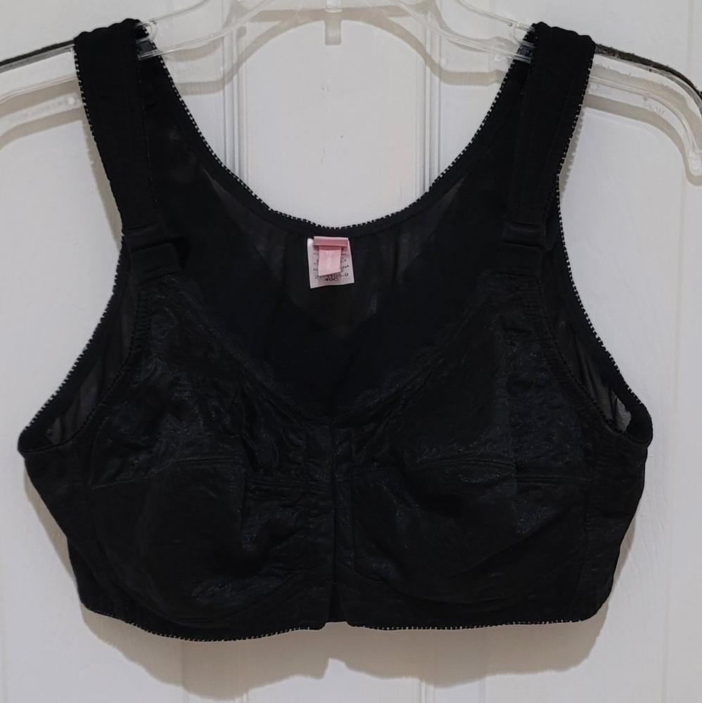 NWOT Comfortchoice Black Textured Full Cover Wireless Bra